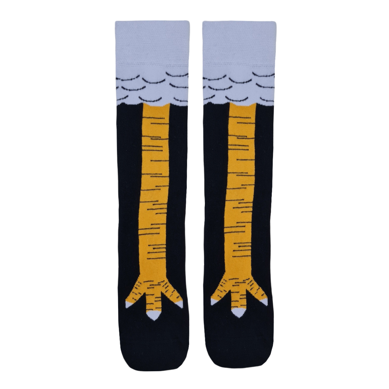 Realistic chicken leg socks – fun and quirky animal-themed design