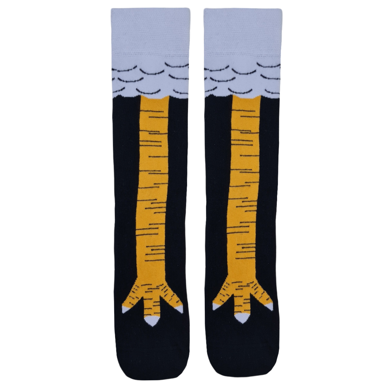 Realistic chicken leg socks – fun and quirky animal-themed design