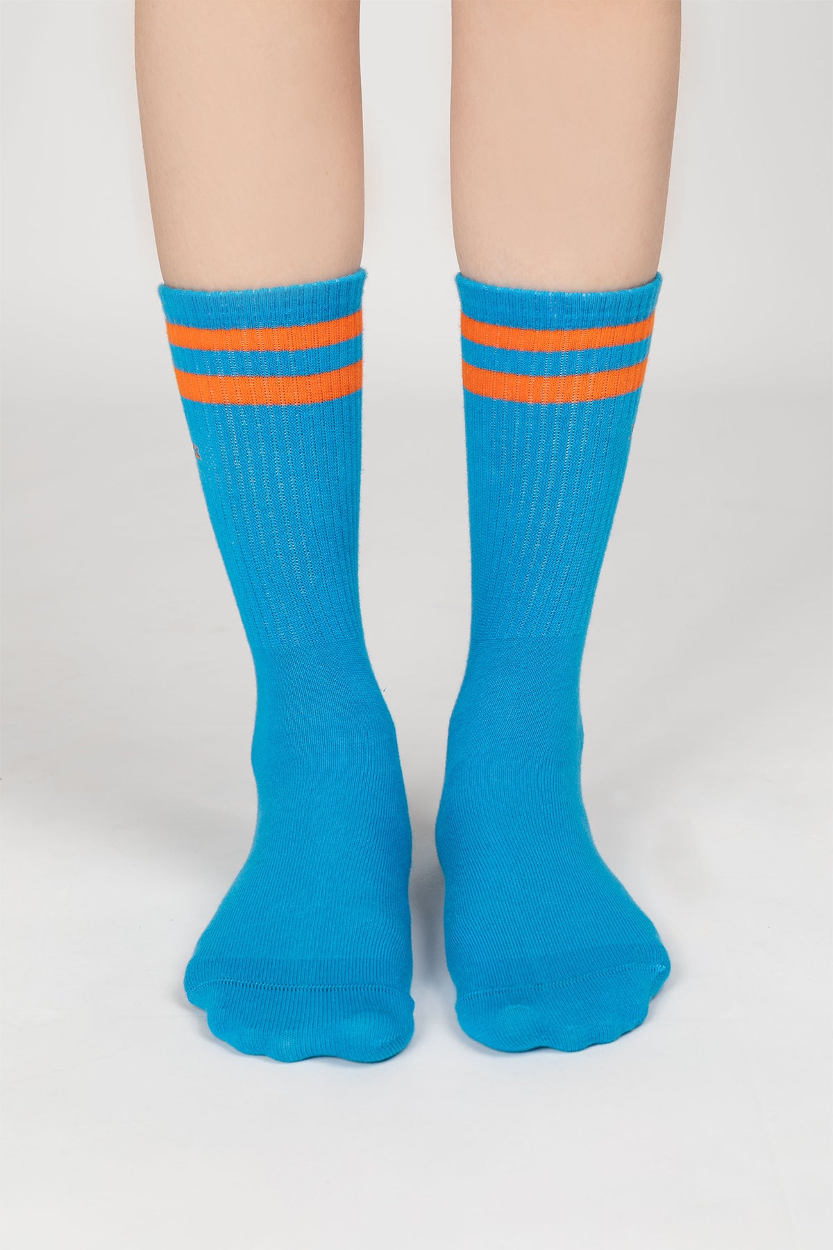 Tennis Socks - Rainbow 6 - Blue