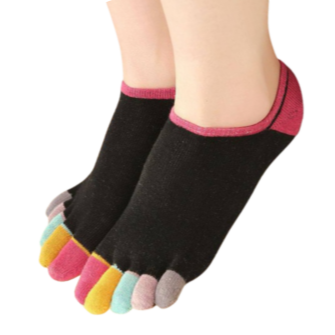 Toe Socks - Black