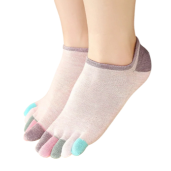 Toe Socks - Purple