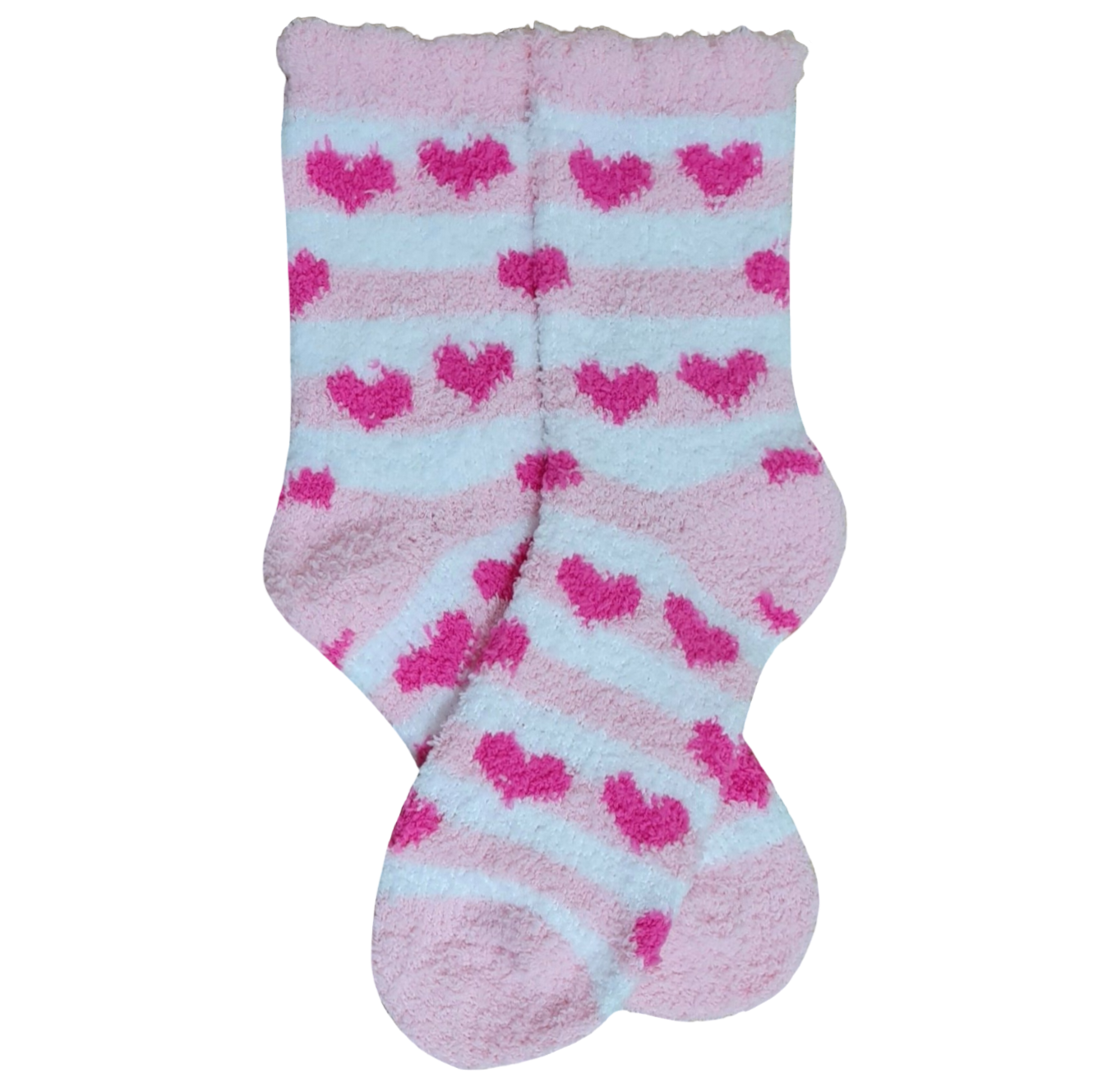 Pink Hearts - Fluffy