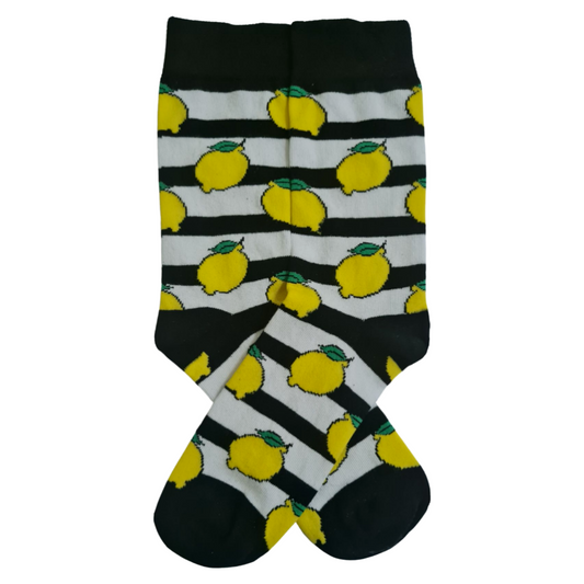 Lemon Striped - Black