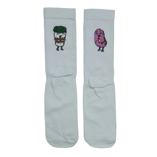 Coffee & Doughnut - Mismatched