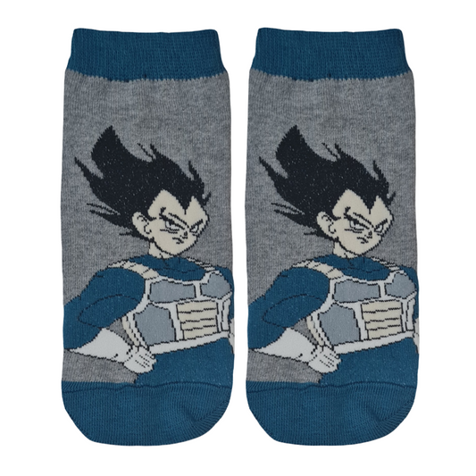 Pair of socks with a character design called Dragon Ball