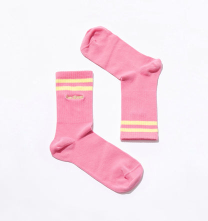 Tennis Socks - Rainbow 2 - Pink