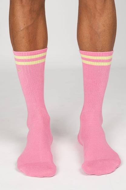 Tennis Socks - Rainbow 2 - Pink