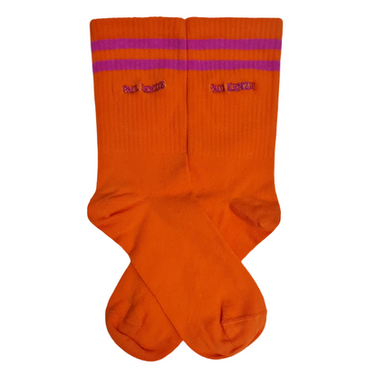 Tennis Socks - Rainbow 4 - Orange