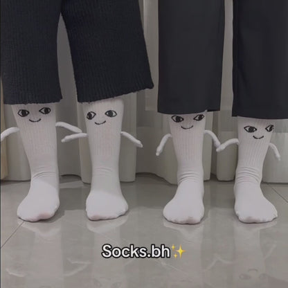 Magnetic Hand-Holding Socks